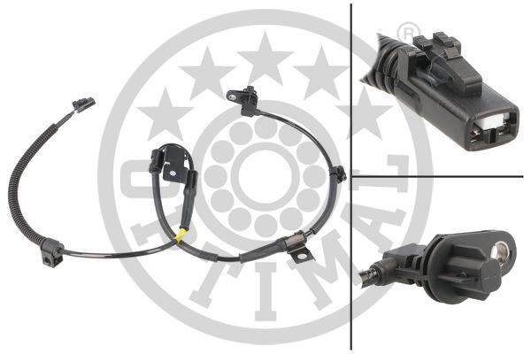 Optimal 06-S729 Sensor, Raddrehzahl Vorne Rechts FüR KIA Cee'd SW (Ed)-image