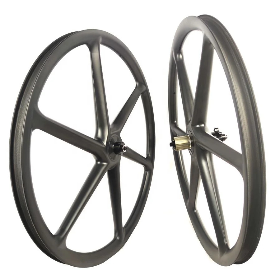 6 Spokes 26inch 650b MTB Mountain Bike Carbon Fiber Wheelset