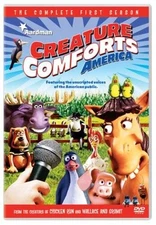 Creature Comforts America: Season 1 - DVD - VERY GOOD