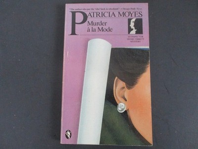 Murder à la Mode Patricia Moyes 1983 Owl Book Edition Inspector Tibbett Mystery