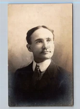 Vintage Early 1900s Real Photo Postcard by W.L. Howell, Sumner, IL