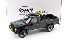 1:18 OTTO Mobile OT481 Toyota Hilux SR5 Back To The Future Glossy Black 1985