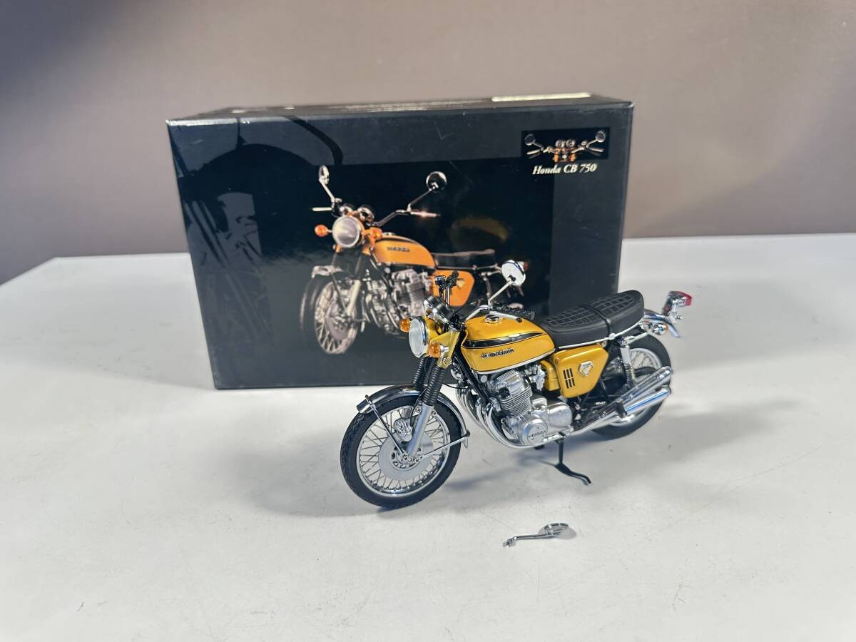 ミニチャンプス　1/12 ホンダ CB750 キャンディーゴールド 1/12 ザ・バイク No.00 ホンダ CB750 ドリーム CB750 FOUR '69