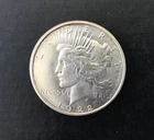 New Listing1922 D US Peace Dollar, Very Ch Unc, 90% Silver, Light Gold Toning, Beautiful!