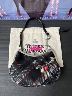 Vivienne Westwood x Nana Charm Frame Purse 25th Anniversary Black