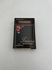 Vintage 1984 Professor Quizzle's Television Trivia Card Game - New Sealed