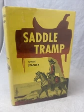 Saddle Tramp by Chuck Stanley, 1958 HCDJ Vintage Western, Arcadia