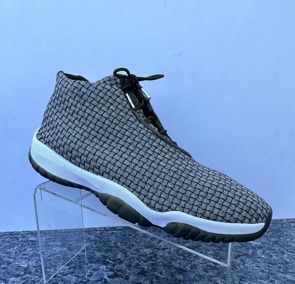 Nike Shoes Sneakers Mens 9 Air Jordan Future BG Olive‎ Green White 656503-305 Air Jordan Future  main image 4