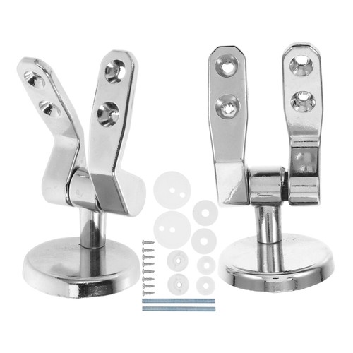 Self Closing Toilet Lid Dampers Seat Hinge Fitting Replacement with