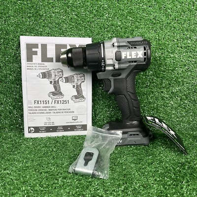 FLEX 24V Brushless 1/2'' Drill Driver 2 Speed (FX1151) - New From Kit
