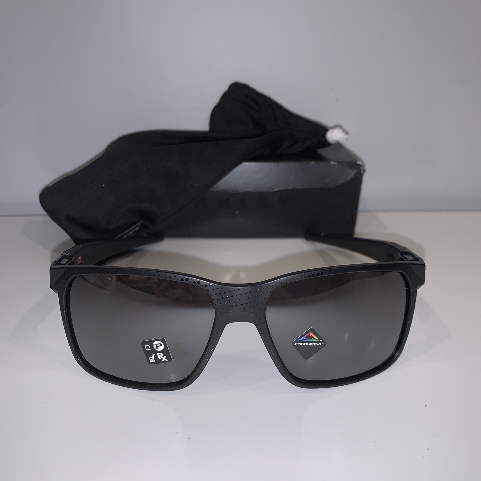 Oakley Portal X Men's Rectangular Sunglasses Black/Black (OO94602059) for sale online eBay