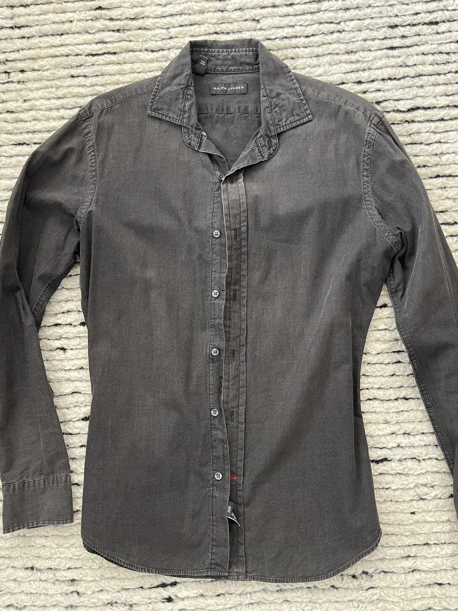 ralph lauren black label denim shirt