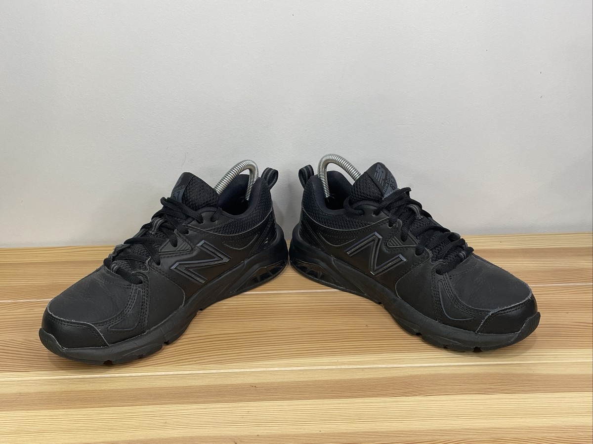 New Balance Womens 857 Shoes Size 7.5 B Black Lace Up