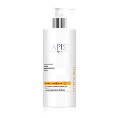 Apis Professional ADENO-C Flash Glow Brightening 2-in-1 Tonic & Activator 500ml