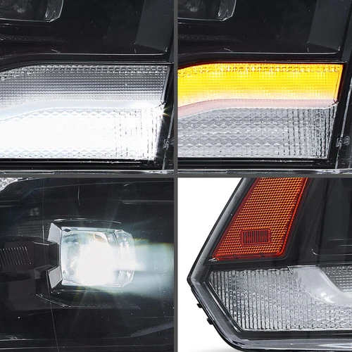 VOLL-LED Projektor-Scheinwerfer für 2009-2018 Dodge Ram 1500 2500 3500 DOT SAE - Bild 6 von 12