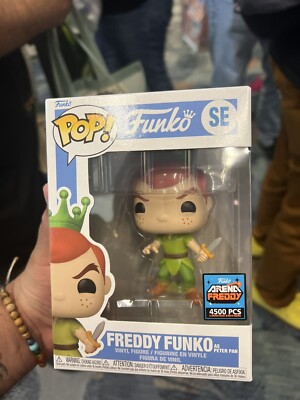 【超希少】Freddy Funko フレディ ファンコ as Peter Pan Disney Freddy Peter Pan Funko Pop Wondercon 2023 | eBay