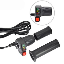 36V 48V Electric Twist Thumb Throttle Bicycle Scooter Speed Control for E-bikeFx