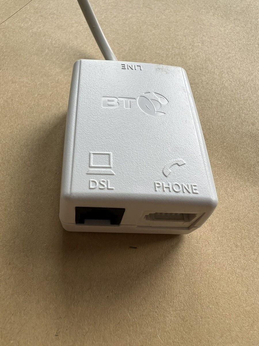 Broadband Telephone Jack Splitter CPR RJ11 Plug To Way RJ11 - Main Image