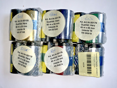 Farbband für ZEBRA Kartendrucker P310i P320i P330i P420i P430i P520 Ribbon COLOR