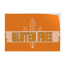 Decal Stickers Gluten Free Outdoor Advertising Printing A Vinyl Store Sign Label