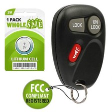 Replacement For 2002 Chevrolet Avalanche 1500 2500 Key Fob Remote