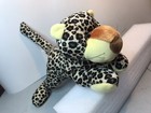 Plush - Leopard Cheetah Jaguar Cub - Spotted Jungle Cat - 14" Long Laying Down — photo 6