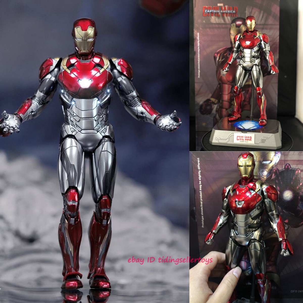 King Arts Avengers : Age of Ultron Iron Man MK47 Iron Man