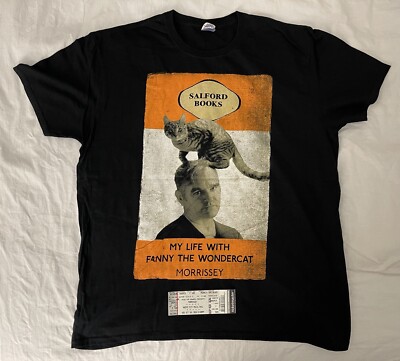 Morrissey - USA Fall Tour 2012 Concert T-Shirt & USA Fall Tour 