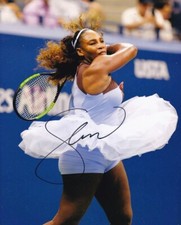 SERENA WILLIAMS SIGNED AUTOGRAPH 8X10 PHOTO