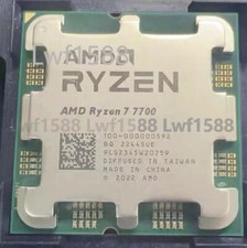 AMD Ryzen 7 7700 AM5 CPU processor R7 7700 3.8GHz 8-core 16-wire 32MB 65W