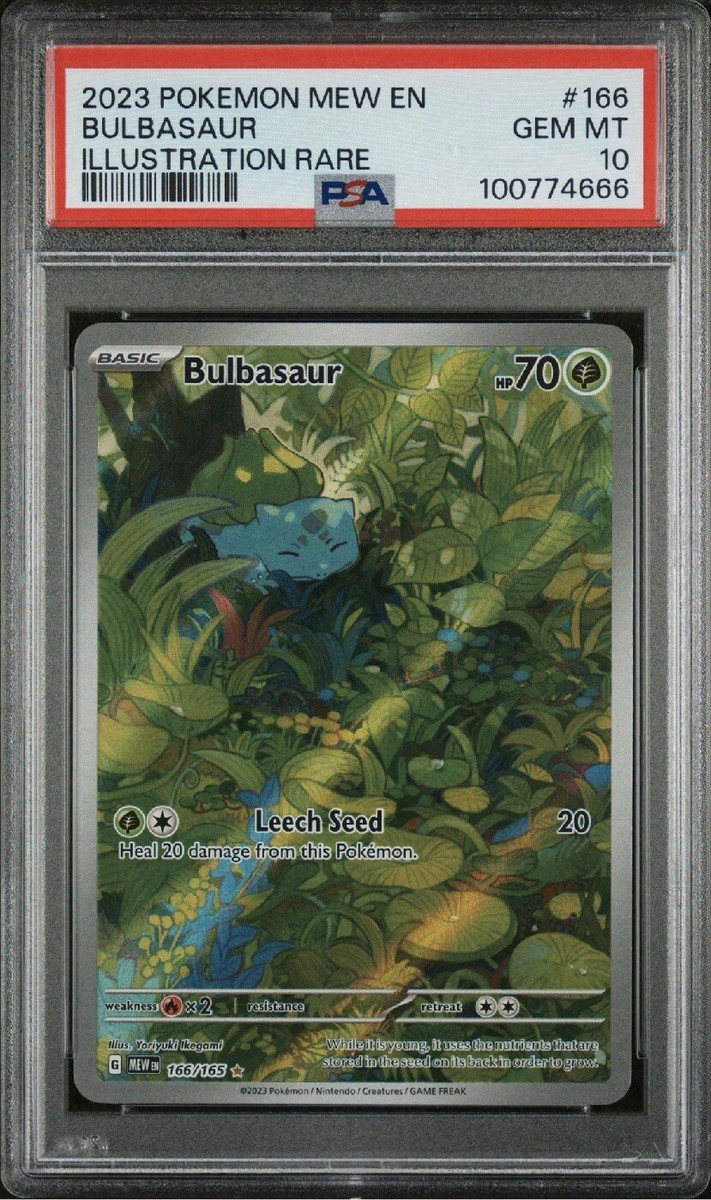English PSA 10 Sequential Pokemon 151 Venusaur Charizard Blastoise