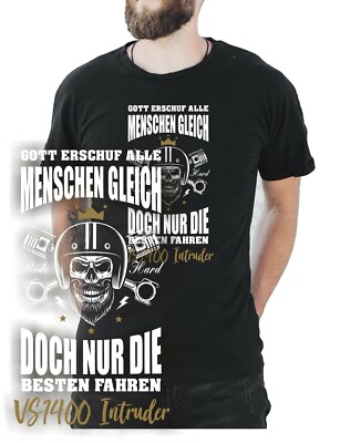 VS 1400 Intruder shirt biker tuning accessories T-shirt motorcycle gift bike