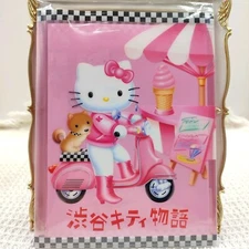 Sanrio Hello Kitty Letter Envelope Sticker Folder Set Shibuya Kitty Story 2002