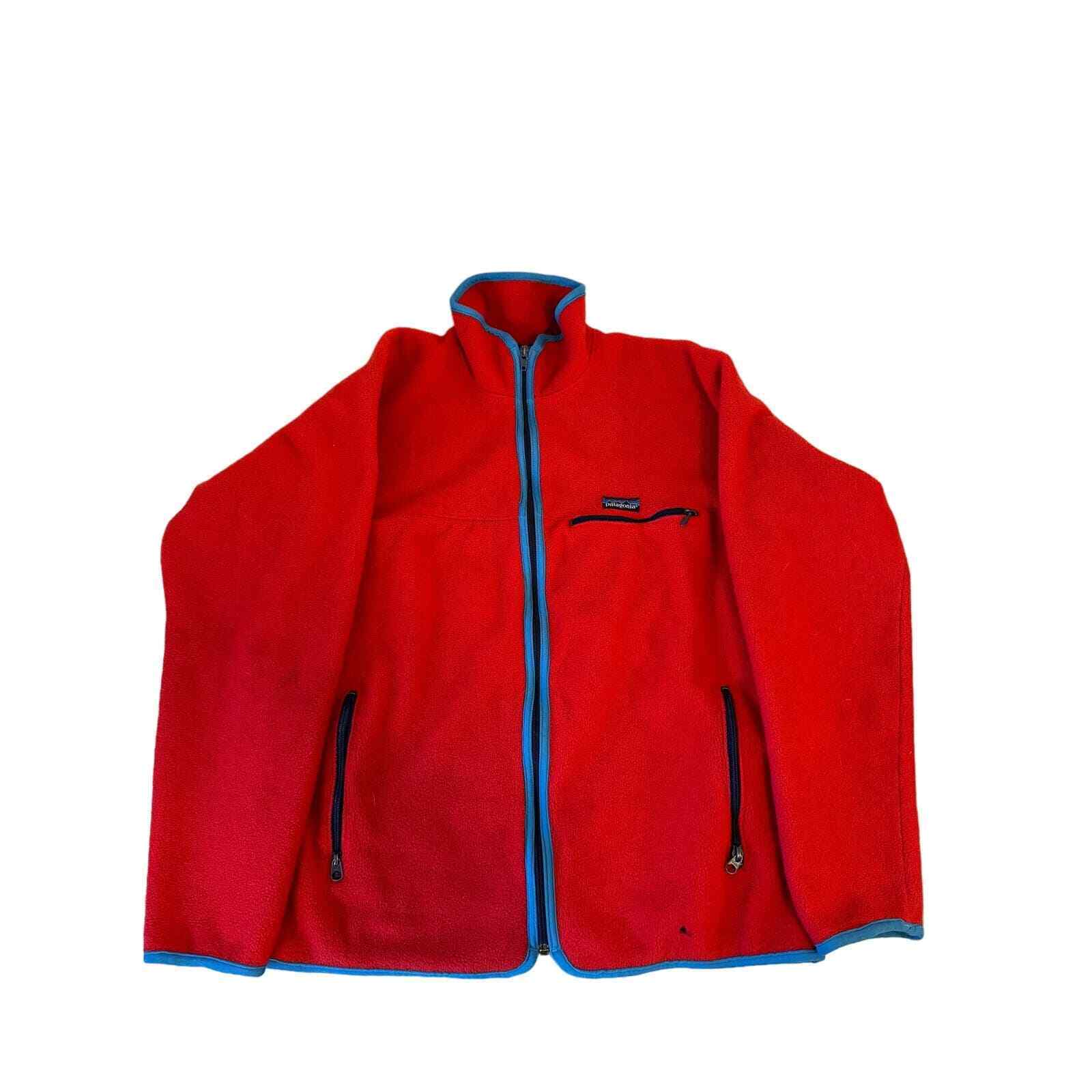 Vintage Patagonia Red Fleece Jacket - size L