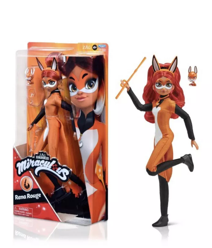 Miraculous Ladybug Fashion Doll Cat Noir 10.5in Deluxe Bandai Zag