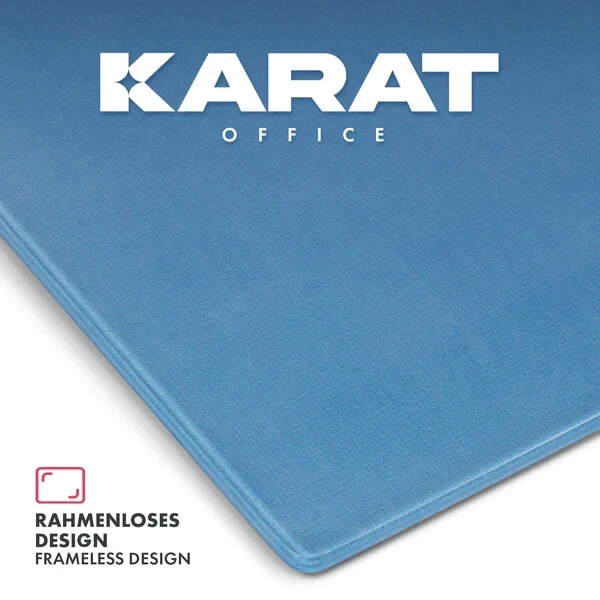 Memo Board Print | Glasboard Magnettafel | 3 Magnete Kratzfest | blau 48 x 48 cm - Bild 4 von 4