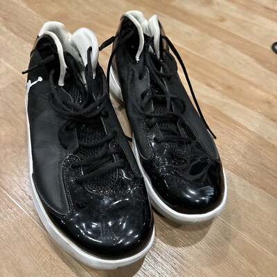 Size 12 - Air Jordan Aero Flight Black White for sale online  display picture 2