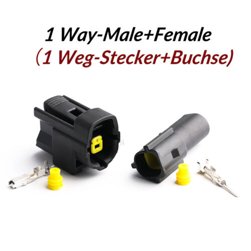 AMP Econoseal KFZ Stecker Set 1/2/3/4/6/8/10/12/16-polig Steckverbinder Motorrad - Picture 13 of 30