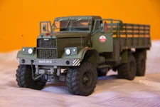 Russian Military Truck Kraz-255B 1:25 DIY Paper Model Kit