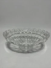 Decorative Glass Bowl, Unique Home Decor Centerpiece