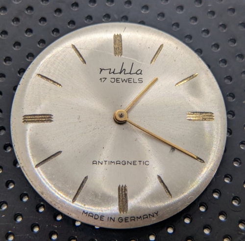 Ruhla UMF 39-12 8 3/4''' Vtg Watch Movements For Parts A