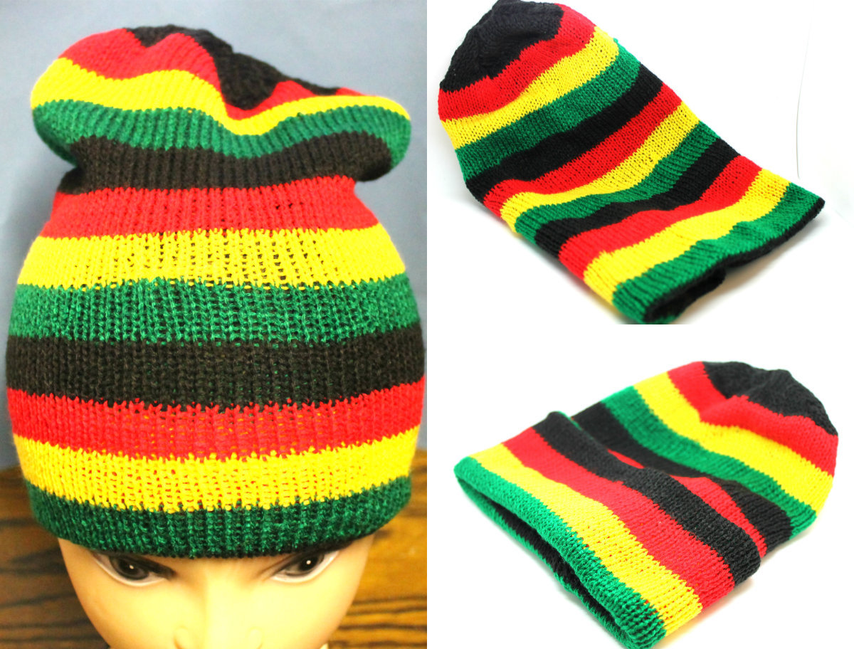 帽子 JUNYA WATANABE Rasta Knit Beret 帽子 JUNYA WATANABE Rasta Knit Beret Loriketty Jamaican