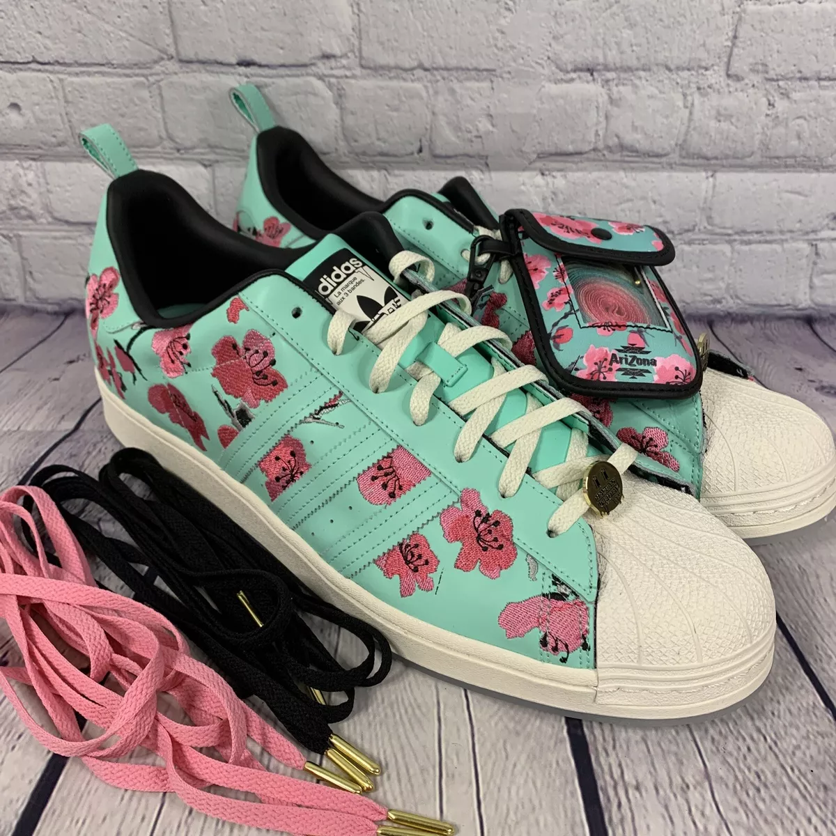 NEW Mens US Size 18 Adidas Superstar x Arizona Iced Tea GZ2877 | eBay