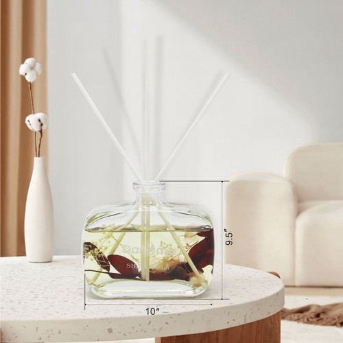 Reed Diffuser Set with Sticks, Daroma Dry Flower Aromatherapy for Home & Office. - 第 20/50 張圖片
