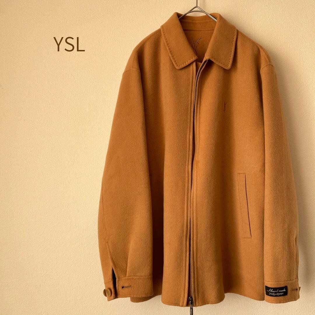 Yves Saint Laurent Giacca Blouson Capispalla Beige Taglia M Uomo dal Giappone