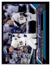 2023 Topps Now #578 Nolan Jones / Alan Trejo Blue Parallel Card #d 27/49