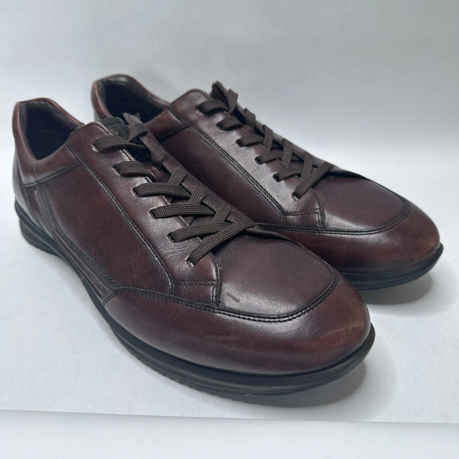 Scarpe stringate Ecco in pelle marrone taglia 46 US 12 12 5