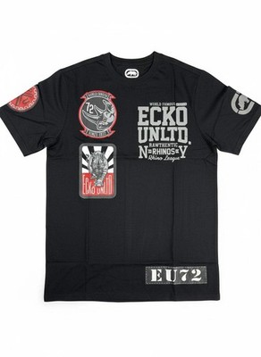 Ecko UNTLD Rhino Graphic Black T-Shirt