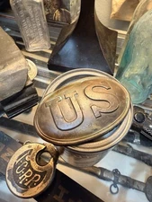 Original Civil War “Puppy Paw” Belt Buckle