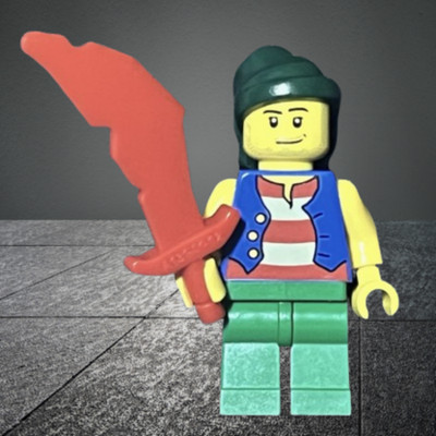 Lego  Minifigur pi108, Pirates II, Piraten Seeräuber Säbel Piratenschiff Piraten